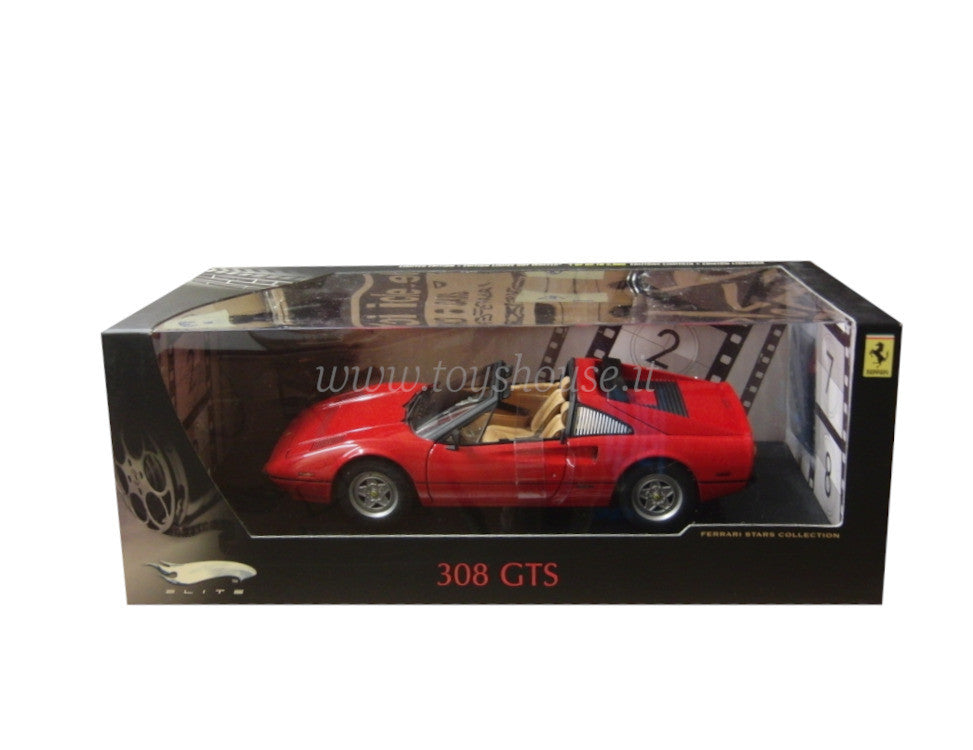 HotWheels Elite 1:18 Ferrari 3.2ltr Mondial V8 1985 rouge P9889 modèle HotWheels Elite 1:18 Ferrari 3.2ltr Mondial V8 1985 rouge P9889 modèle
