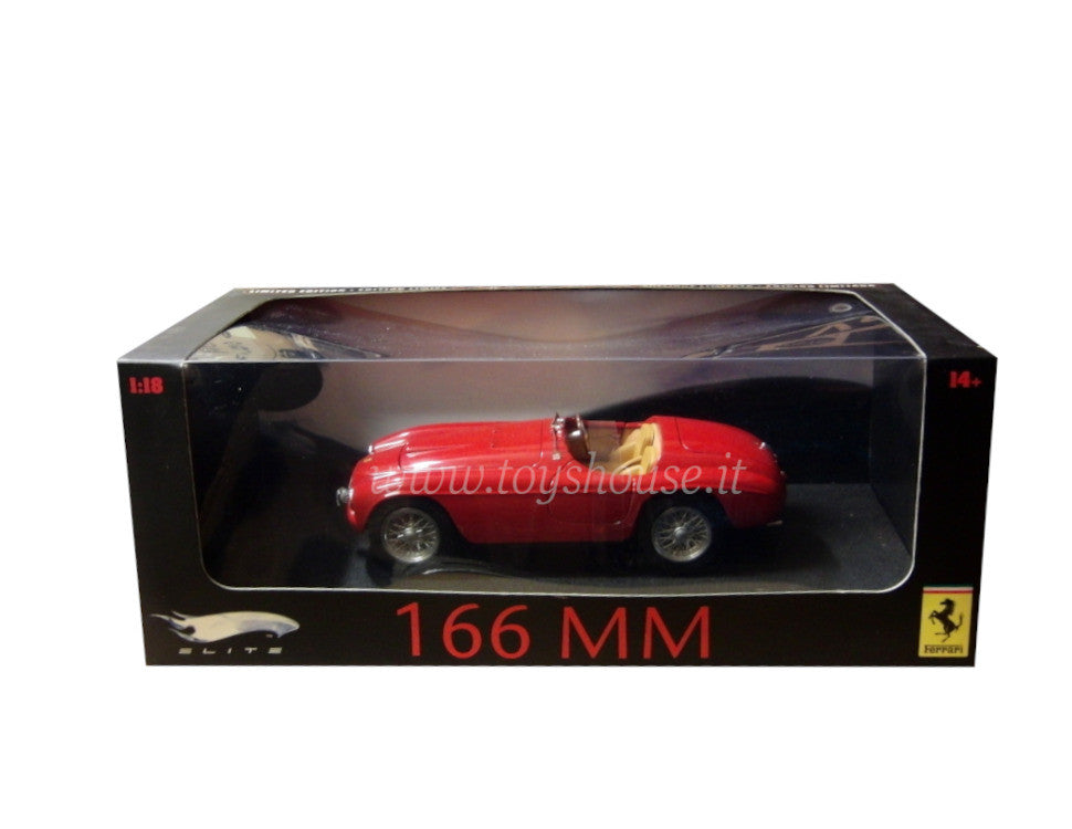 Hot Wheels 1:18 scale item L2989 Elite Ferrari 166 MM Limited Edition 10000 pcs