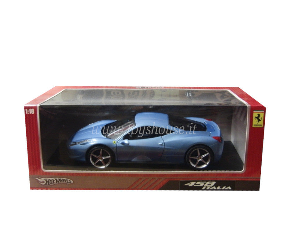 Hot Wheels 1:18 scale item T6919 Foundation Ferrari 458 Italia