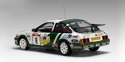 AUTOart scala 1:18 articolo 88812 Millennium Collection Ford Sierra Cosworth RS 500 Rally Tour De Corse 1988 n.8 D.Auriol