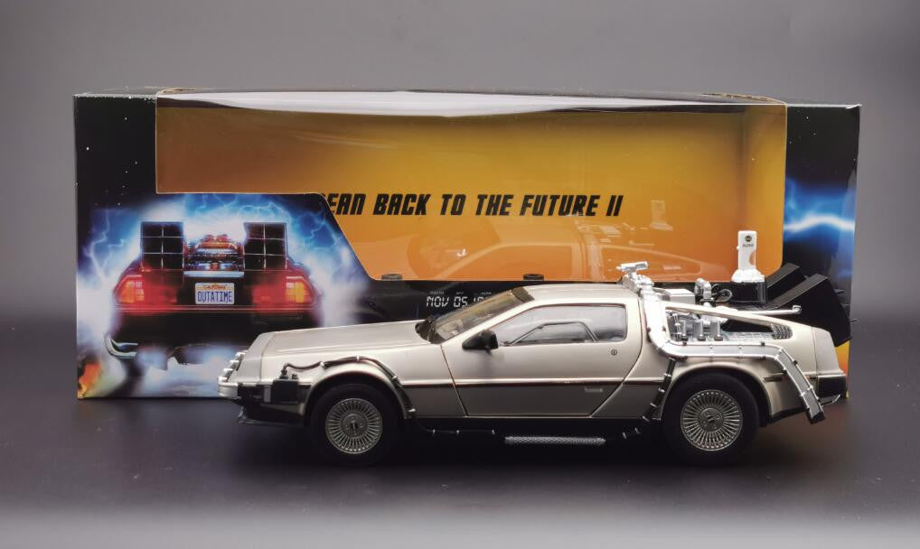 Sun Star 1:18 scale item 2710 Back to the Future Delorean Back to the Future II