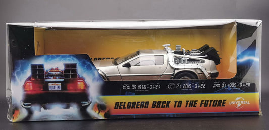 Sun Star 1:18 scale item 2711 Back to the Future Delorean Back to the Future I