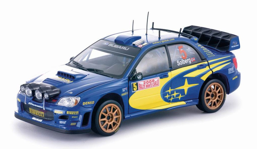 Sun Star scala 1:18 articolo 4381 Classic Rally Collectibles Subaru Impreza Rally Monte Carlo 2006