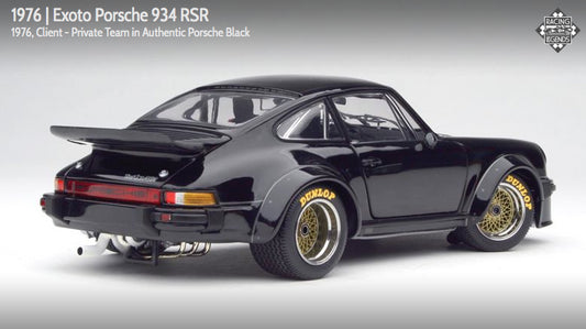 Exoto scala 1:18 articolo RLG18091 Racing Legends Collection Porsche 934 RSR
