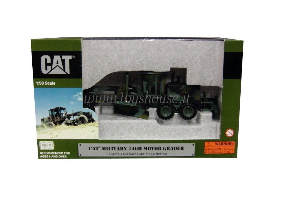 Norscot CAT 1:50 scale item 55111 CAT Military 140H Motor Grader