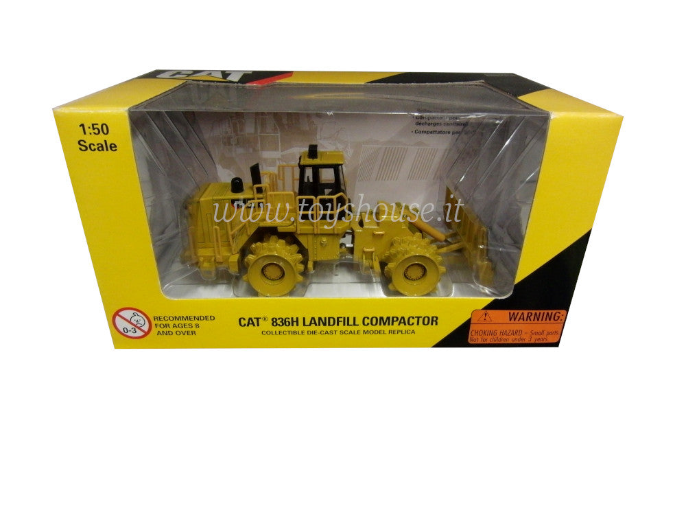 Norscot CAT scala 1:50 articolo 55205 CAT 836H Landfill Compactor