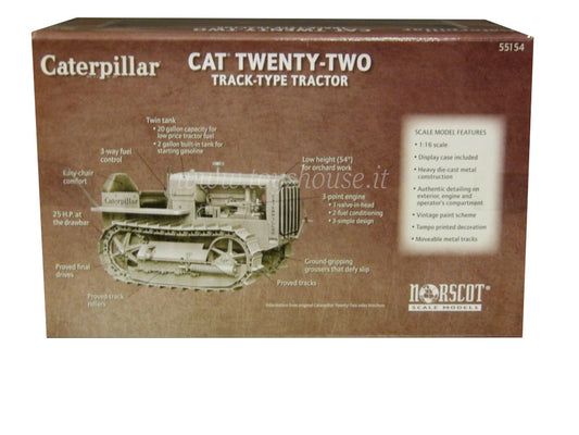 Norscot CAT scala 1:16 articolo 55154 CAT Twenty-Two Track-Type Tractor