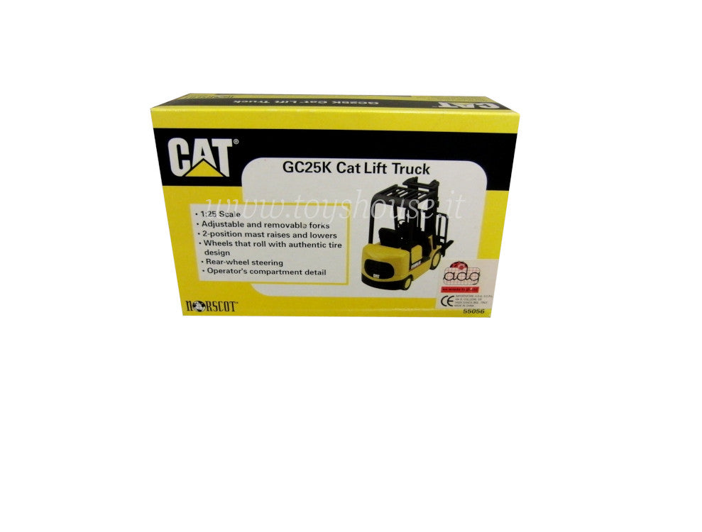 Norscot CAT 1:25 scale item 55071 CAT GP25K Lift Truck