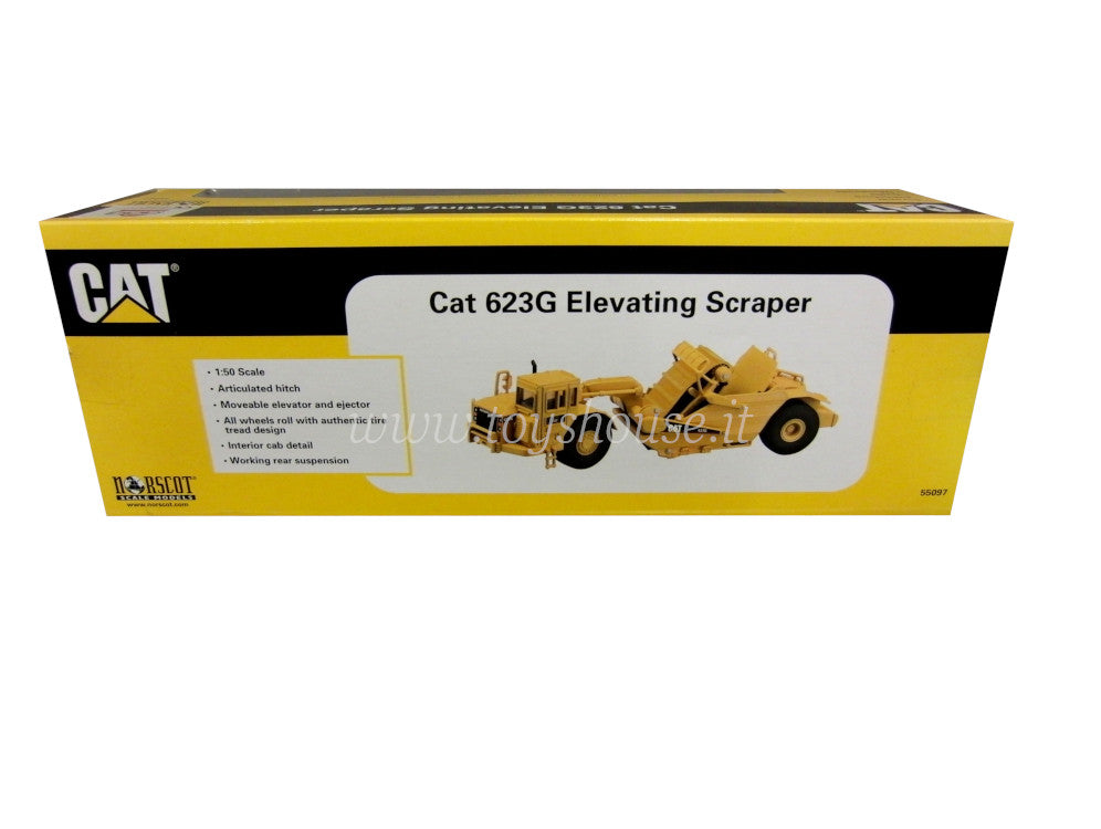 Norscot CAT 1:50 scale item 55097 CAT 623G Elevating Scraper