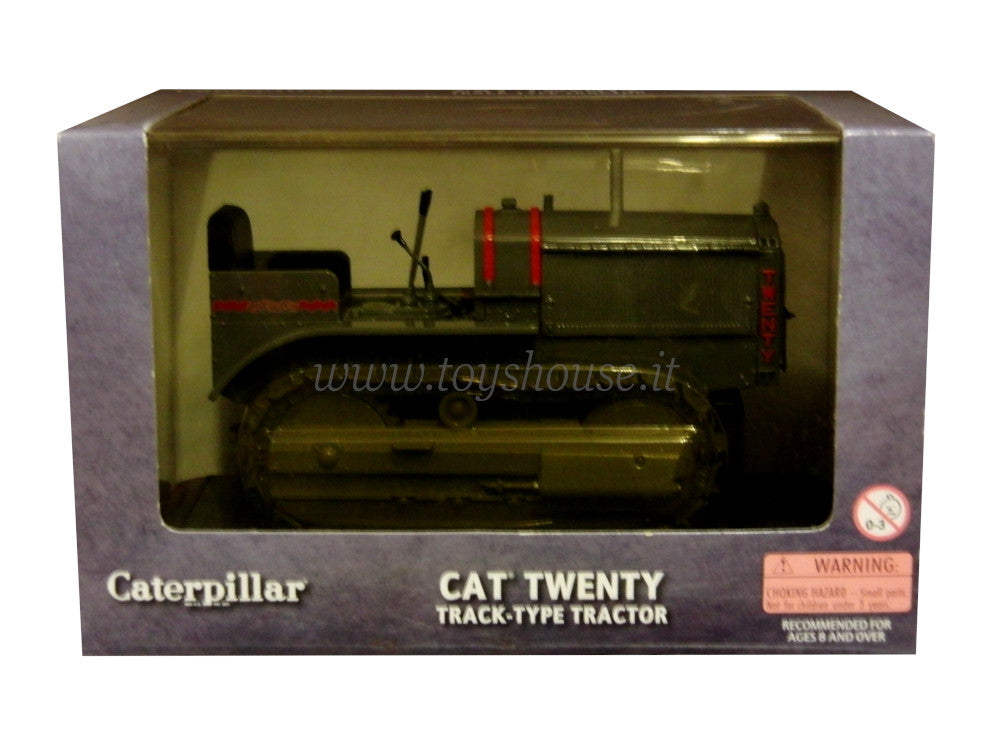 Norscot 55201 – Trattore Cingolato CAT Twenty Scala 1:16 – Pressofuso Grigio, Scatola Originale Sigillata - Foto 1