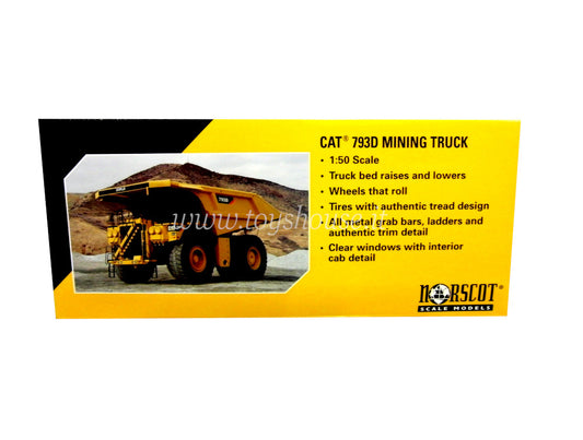 Norscot CAT scala 1:50 articolo 55174 CAT 793D Mining Dump Truck