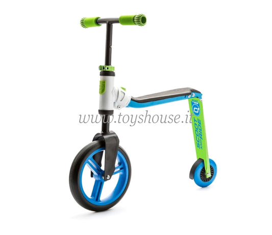 Scoot and Ride 2 in 1 Monopattino & Bicicletta con telaio metallico peso massimo 50kg