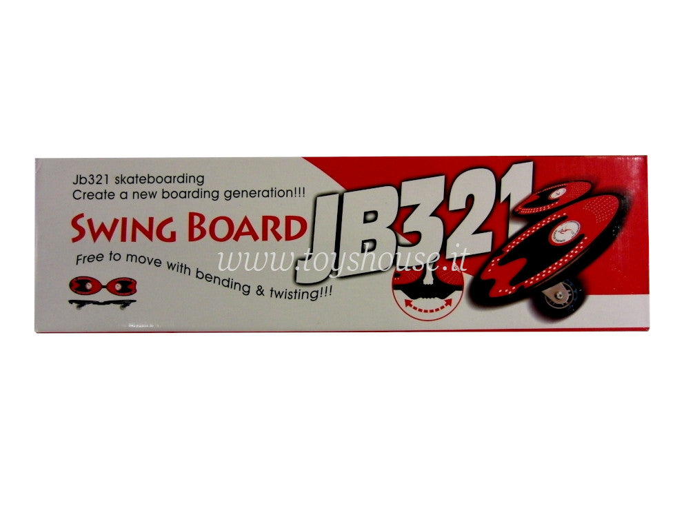 Bending & Twisting Swing Board JB321 pad in plastica con telaio in metallo peso massimo 90kg