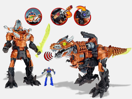 Transformers Stomp & Chomp Grimlock Hasbro Transformers Action Figure articolo A6145