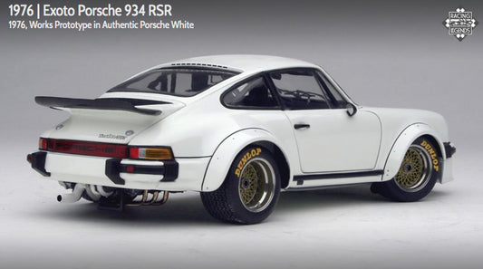 Exoto scala 1:18 articolo RLG18090 Racing Legends Collection Porsche 934 RSR
