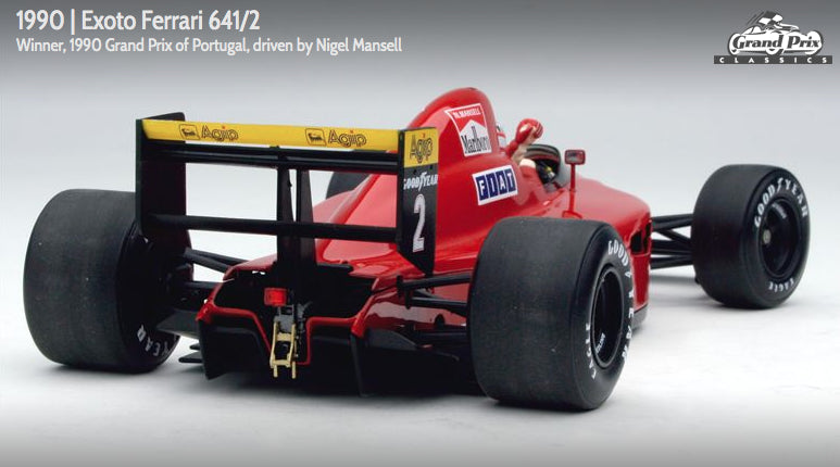 Exoto scala 1:18 articolo GPC97102 Grand Prix Classics Collection Ferrari 641/2 - Nigel Mansell