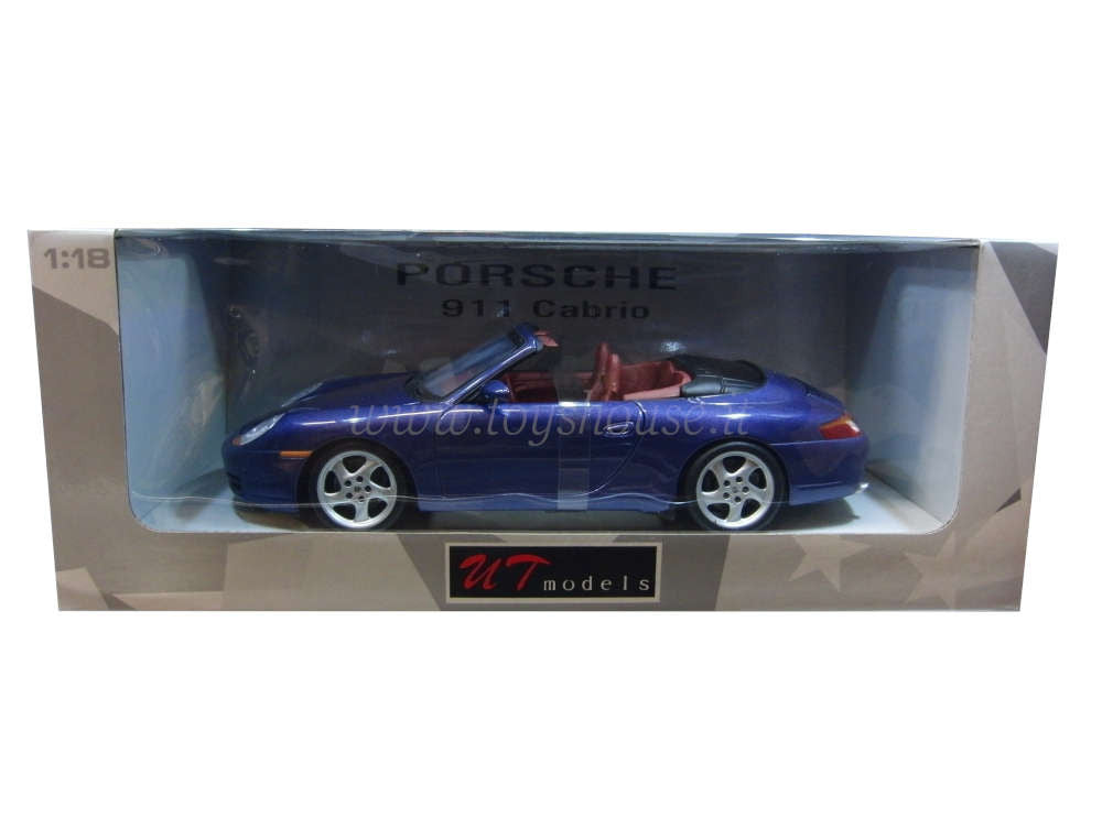 UT Models 1:18 scale item 27907 Porsche Carrera 911 (996) Cabriolet