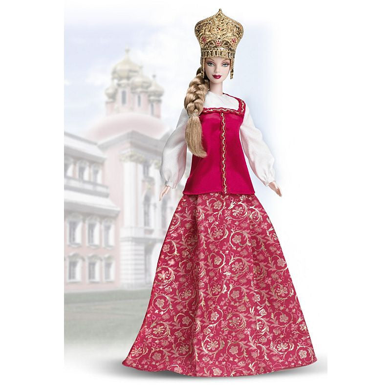 Barbie Principessa Russa G5861 Collezione Le Principesse del Mondo Pink Label