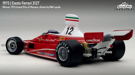 Exoto scala 1:18 articolo GPC97050 Grand Prix Classics Collection Ferrari 312T - Niki Lauda