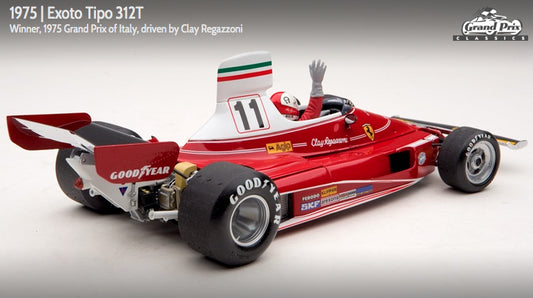 Exoto scala 1:18 articolo GPC97051 Grand Prix Classics Collection Ferrari 312T - Clay Regazzoni