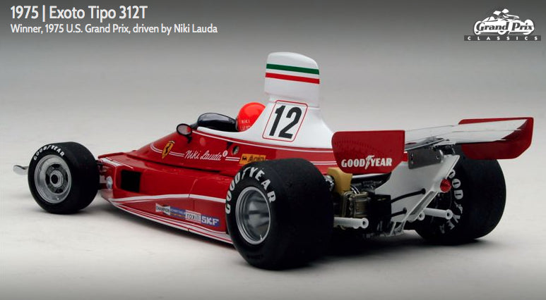 Exoto scala 1:18 articolo GPC97052 Grand Prix Classics Collection Ferrari 312T - Niki Lauda