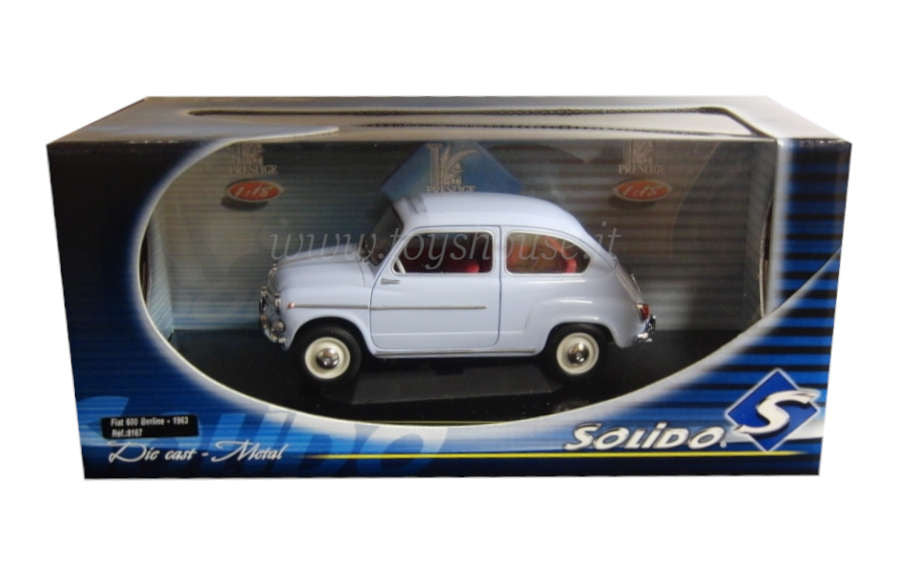 Solido scala 1:18 articolo 8167 Fiat 600 Berline