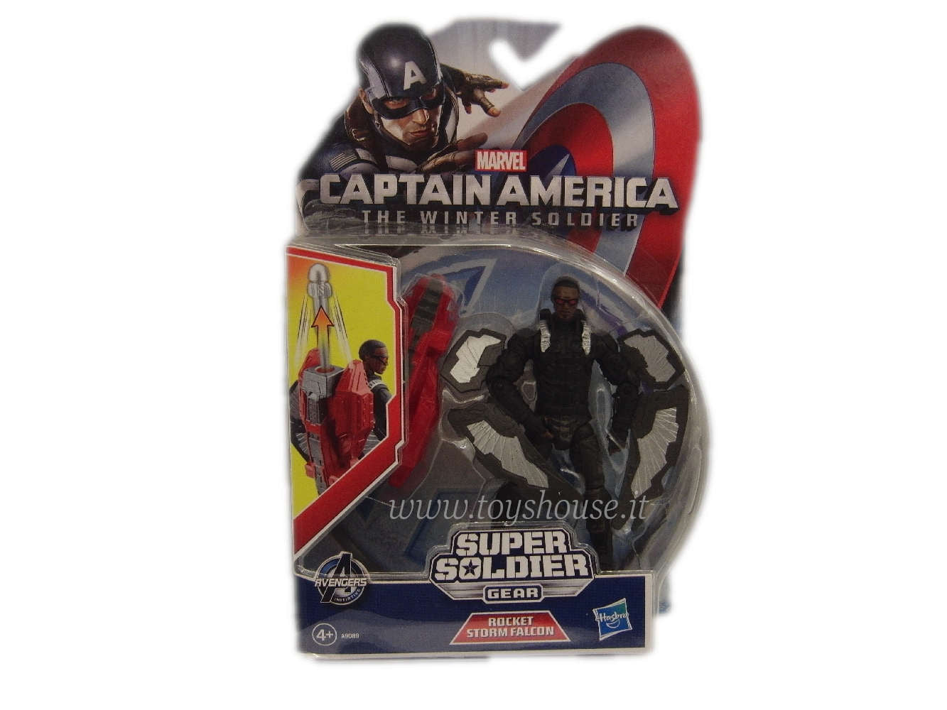 Captain America The Winter Soldier Rocket Storm Falcon Hasbro Marvel & DC Comics Action Figure articolo A9089