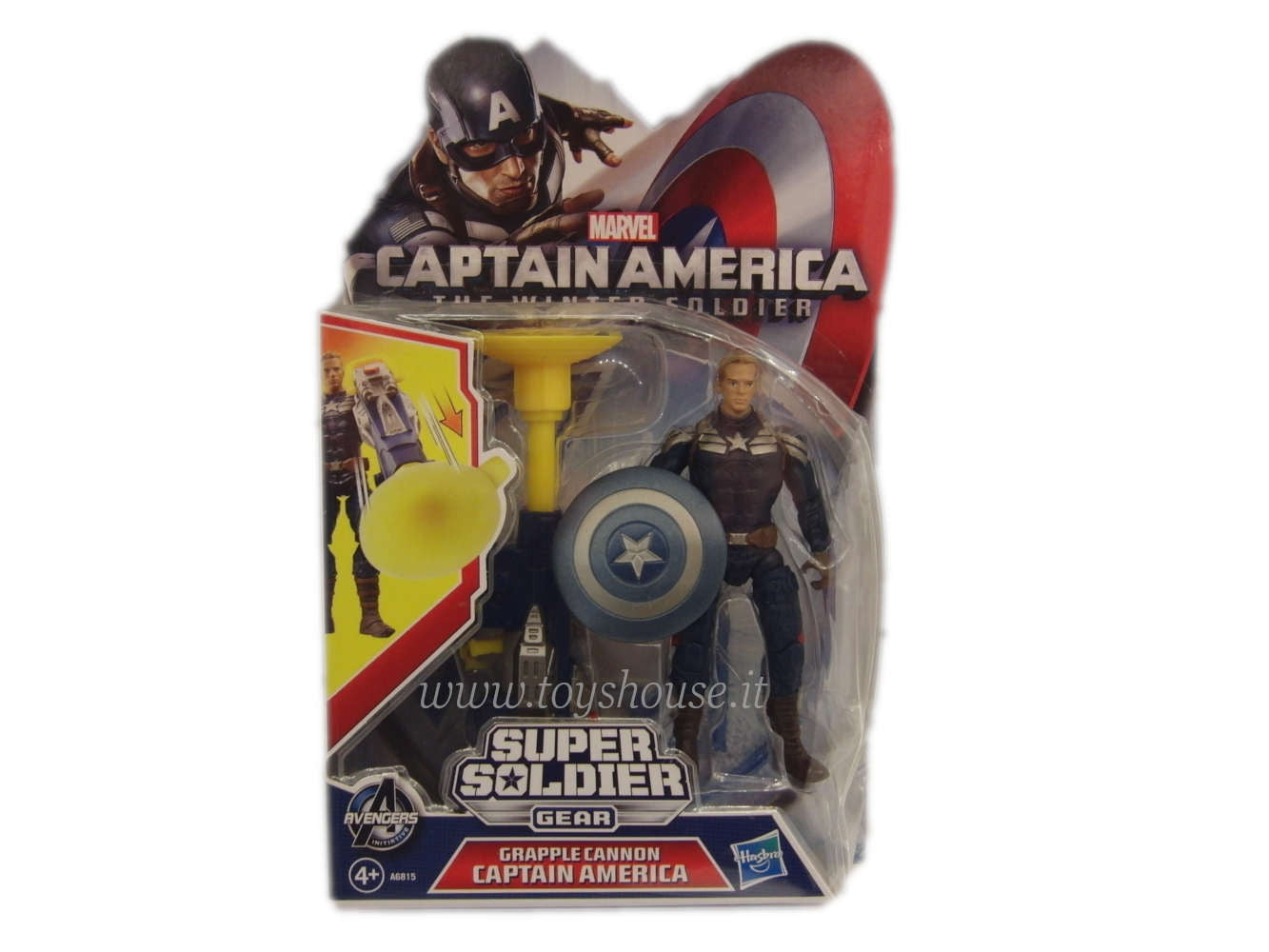 Captain America The Winter Soldier Grapple Cannon Captain America Hasbro Marvel & DC Comics Action Figure item A6815