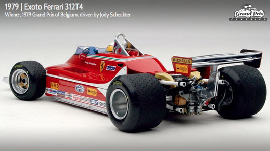 Exoto scala 1:18 articolo GPC97072 Grand Prix Classics Collection Ferrari 312T4 - Jody Scheckter