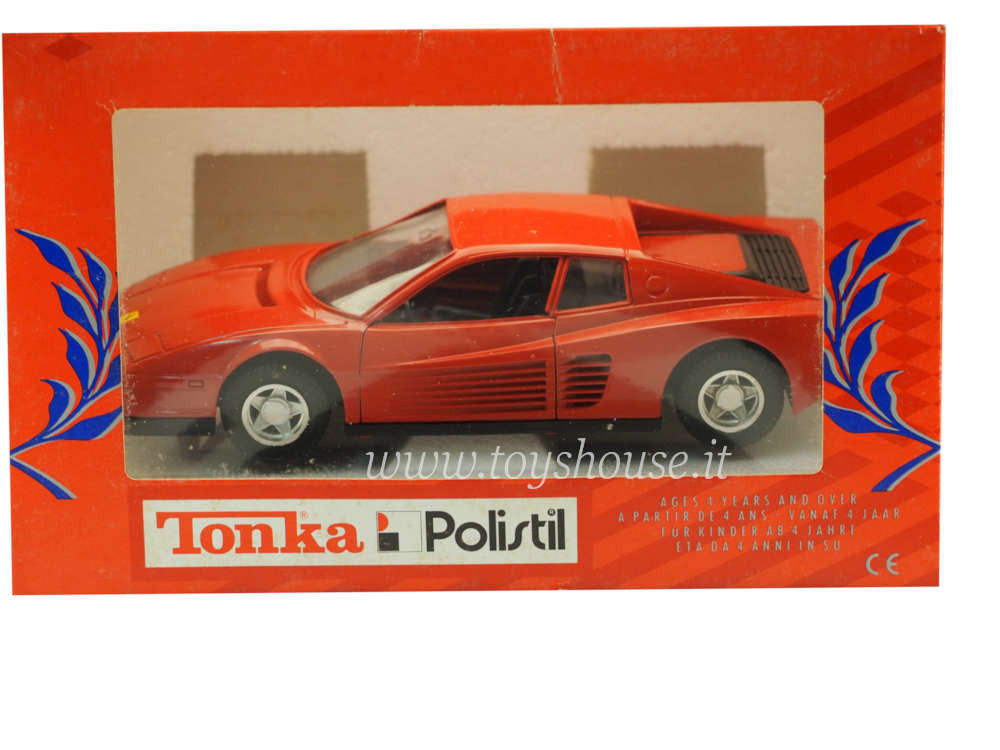 Tonka Polistil 1:25 scale item 2233 Ferrari Testarossa