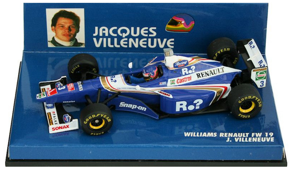 Paul's Model Art 1:43 scale item 430970003 Williams-Renault FW19 Villeneuve