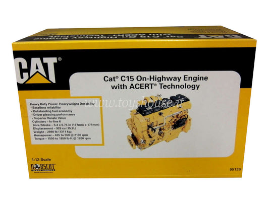 Norscot CAT 1:12 scale item 55139 CAT C15 On-Highway Engine with Acert Technology