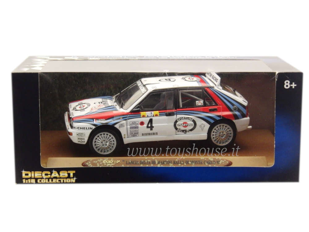 Ricko 1:18 scale item 32123 Lancia Delta HF Integrale Evo 2 Rally Monte Carlo 1992