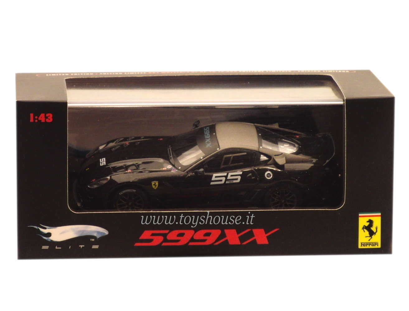 Hot Wheels 1:43 scale item T6264 Elite Ferrari 599XX 2009 Limited Edition 10000 pcs