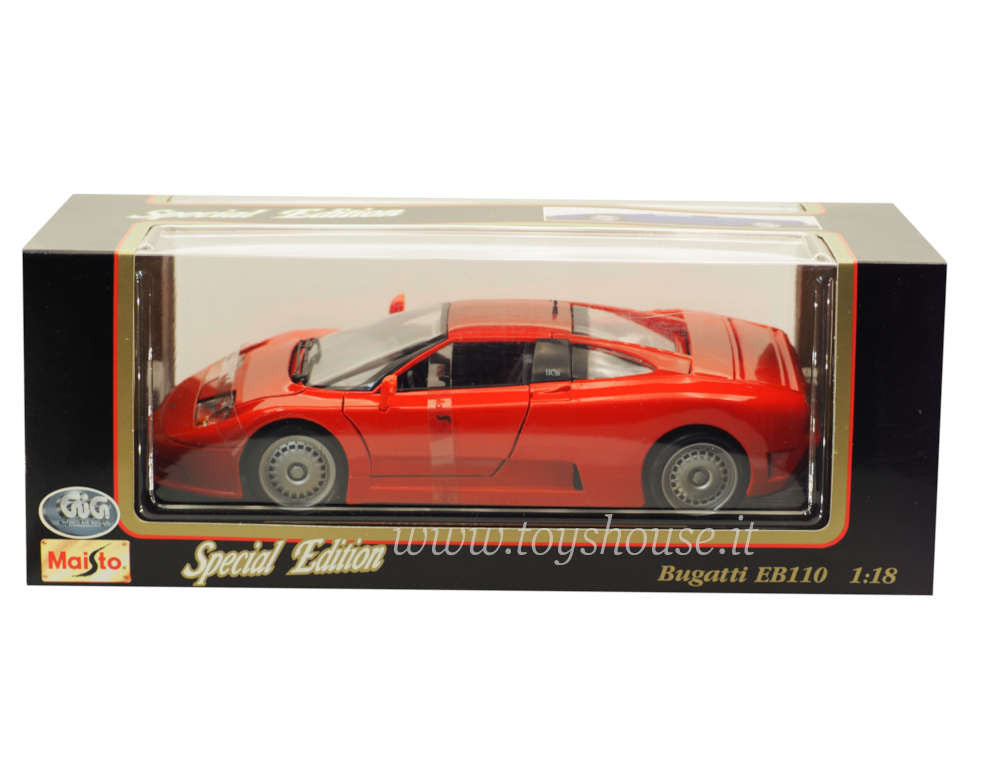 Maisto 1:18 scale item 31808 Special Edition Collection Bugatti EB110