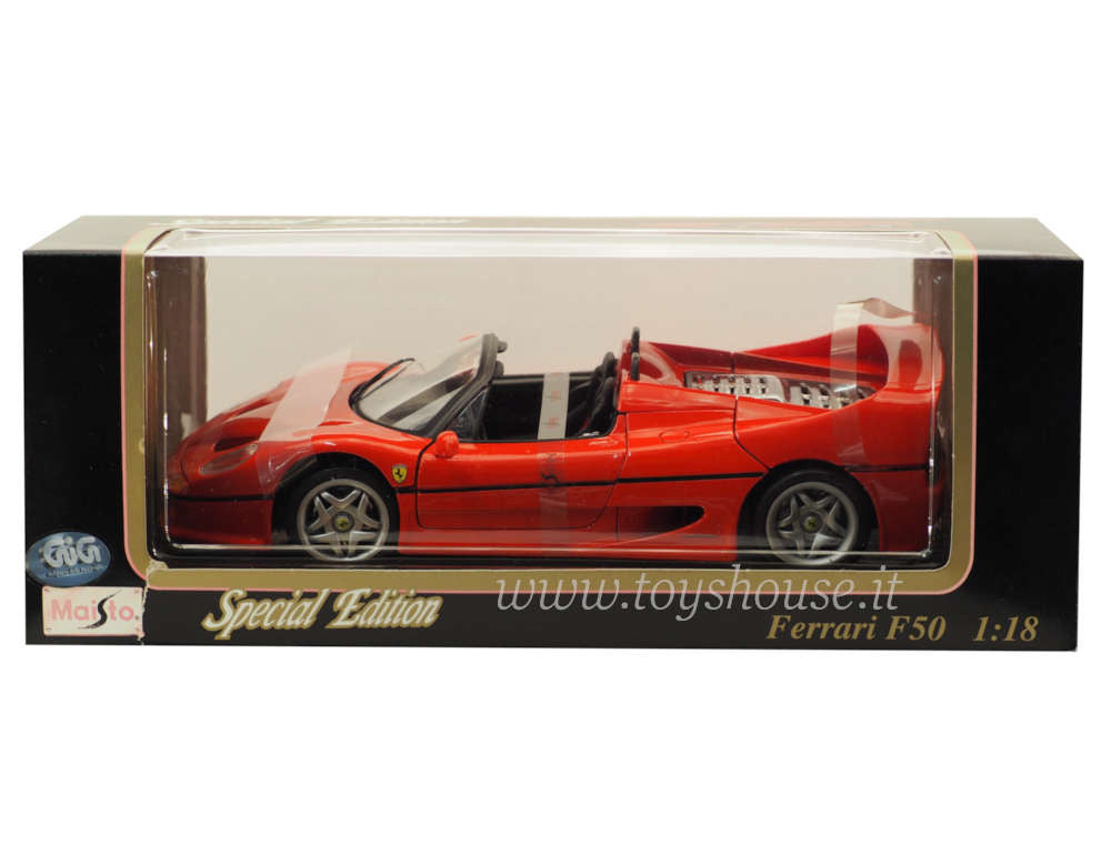 Maisto 1:18 scale item 31822 Special Edition Collection Ferrari F50 Spider