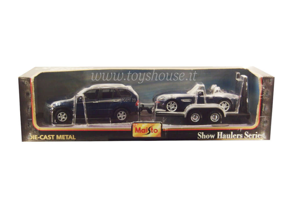 Maisto scala 1:24 articolo 32919 Show Haulers Series BMW X5 + BMW Z8