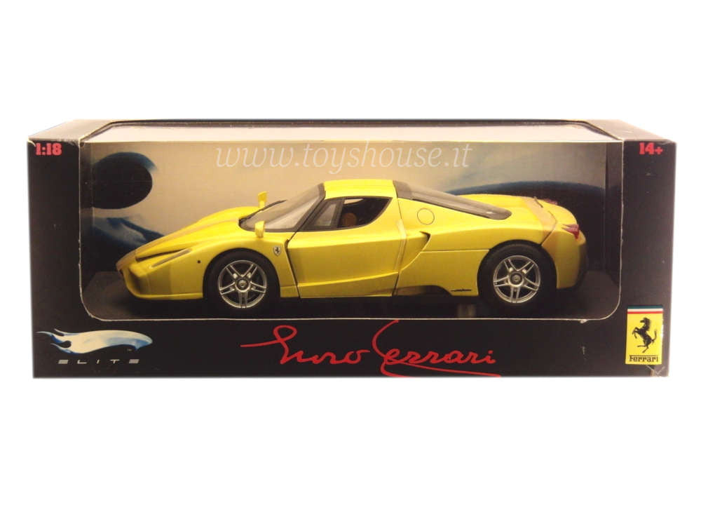 Hot Wheels 1:18 Scale Item J2920 Elite Ferrari Enzo Limited Edition