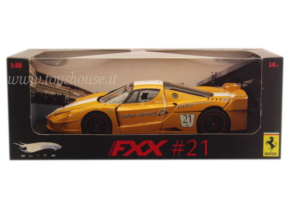 Hot Wheels 1:18 Scale Item L7114 Elite Ferrari FXX Limited Edition