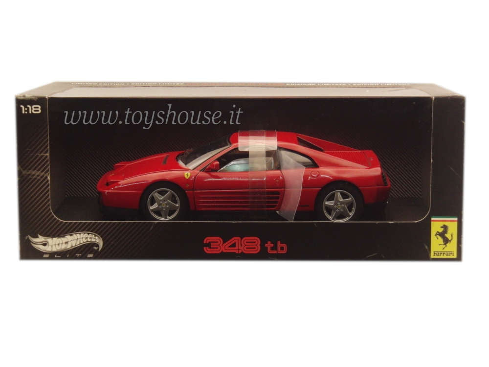 Hot Wheels scala 1:18 articolo V7436 Elite Ferrari 348 TB Ed.Lim. 5000 pz