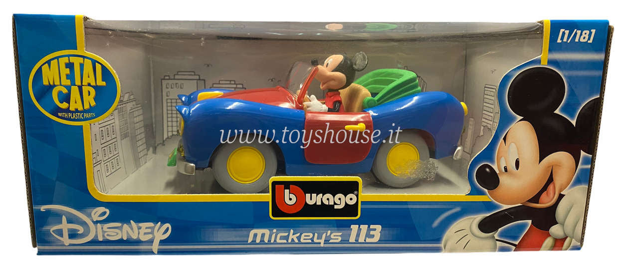 Bburago scala 1:18 articolo 2602 Disney Collection Mickey Mouse Classic 113