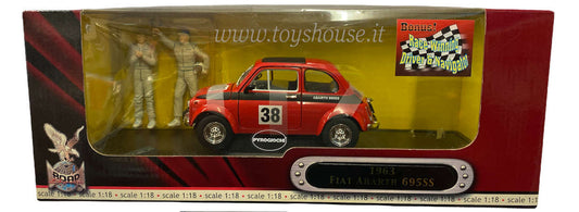 Yat Ming 1:18 scale item 92338 Fiat 695 Abarth n.38 1963