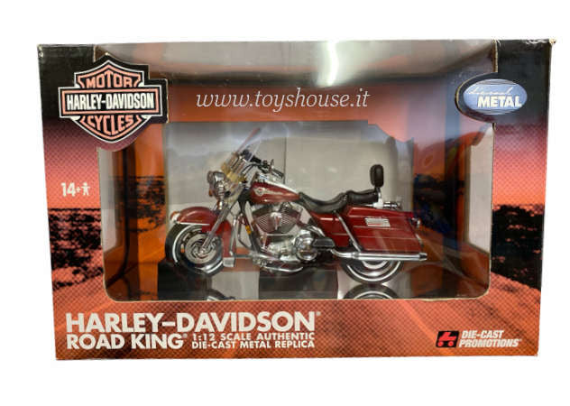 ERTL 1:12 scale item 81002 Harley Davidson HD 2006 FLHRI Road King