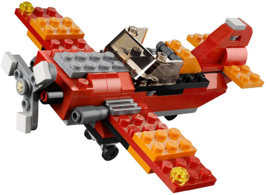 Lego Creator 3in1 31003 Elicottero Rosso