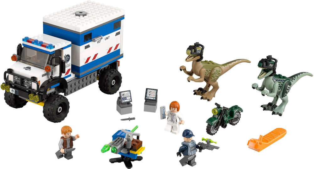 Lego Jurassic World 75917 L'attacco del Raptor