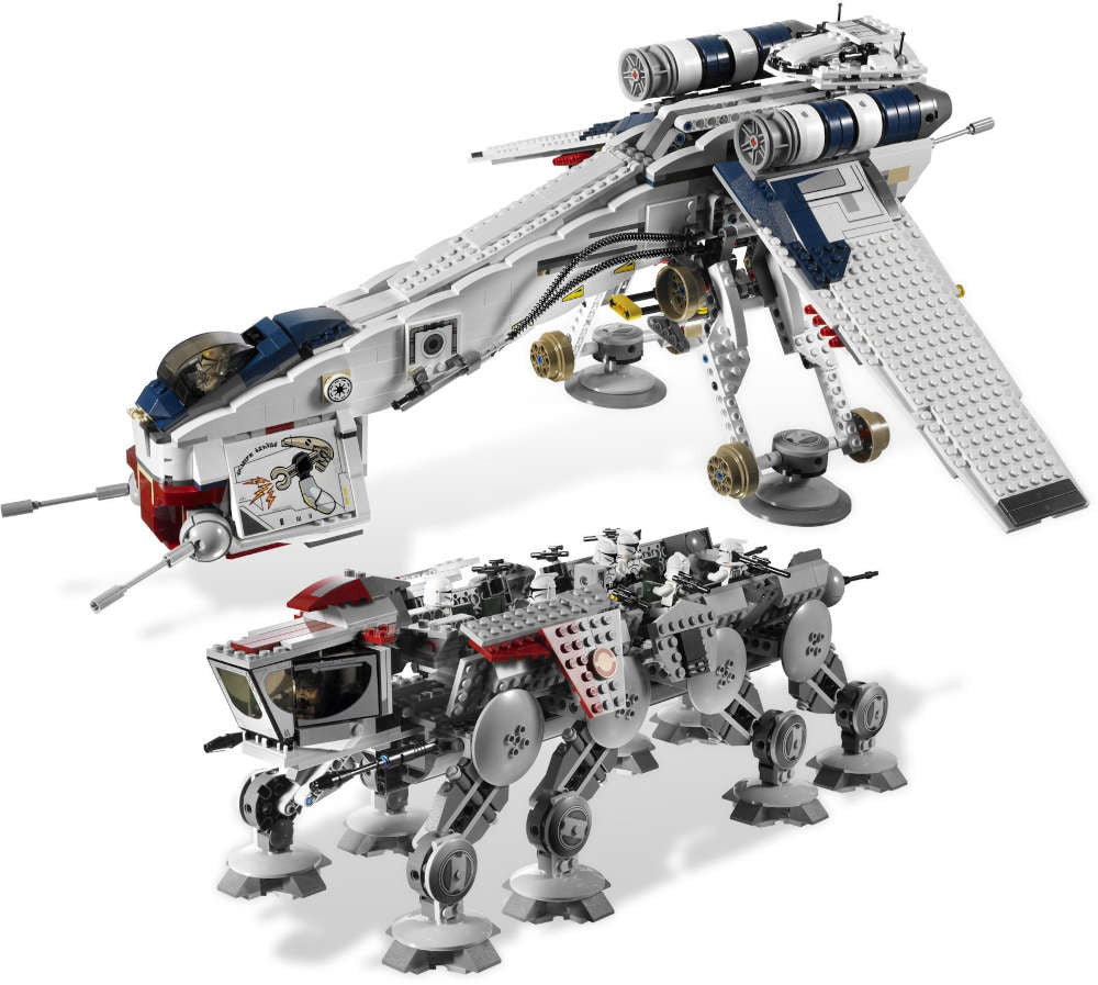 Lego Star Wars 10195 Republic Dropship with AT-OT Walker
