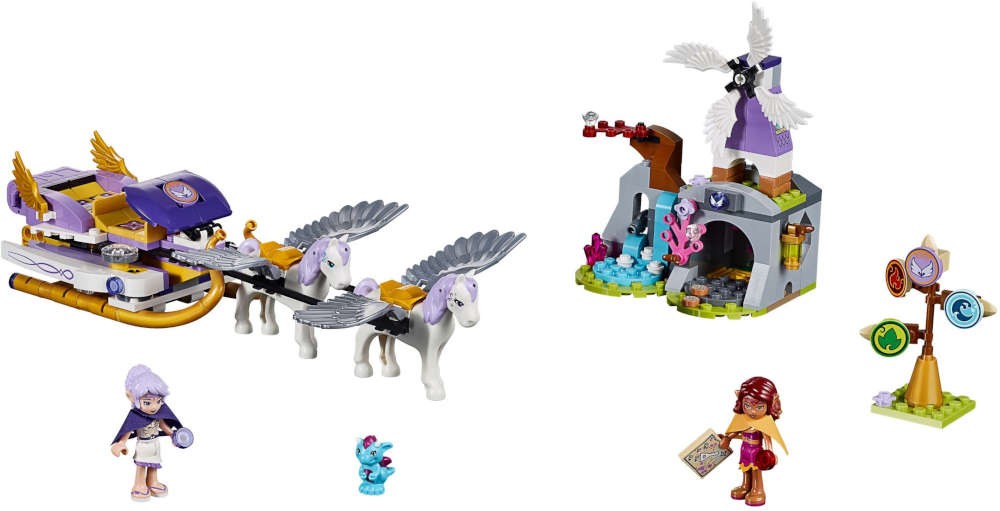 Lego Elves 41077 La Slitta Pegaso di Aira