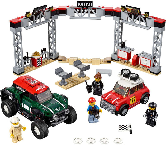 Lego Speed Champions 75894 1967 Mini Cooper S Rally and 2018 Mini John Cooper Works Buggy
