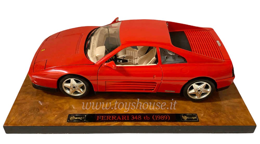 Bburago 1:18 scale item 3739 Exclusive Collection Ferrari 348 TB Radica Base