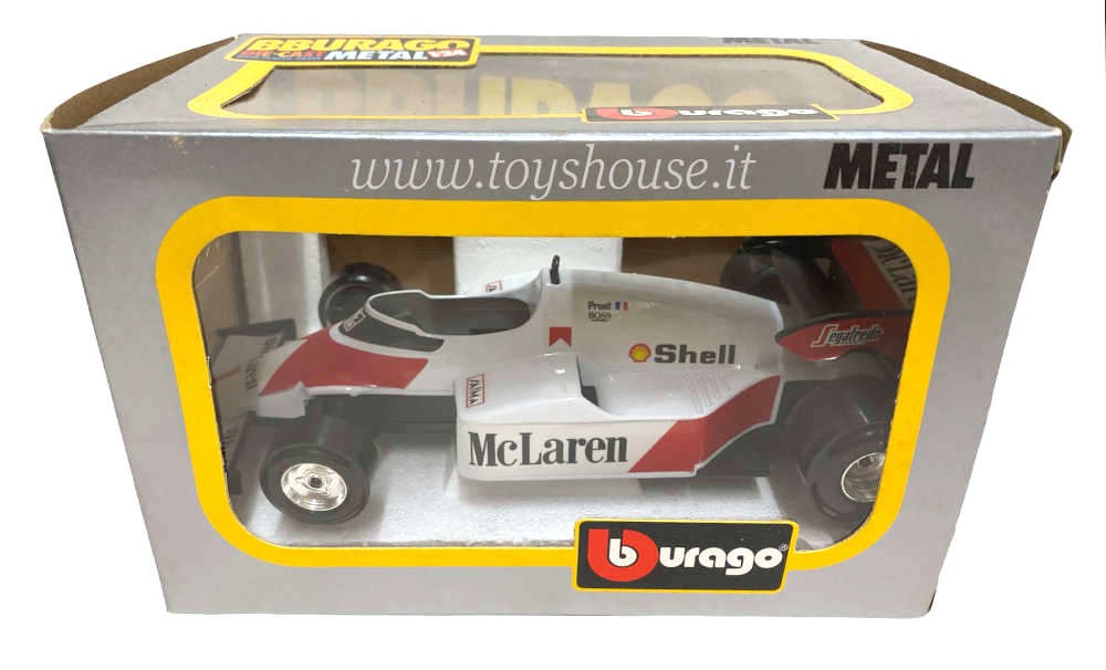 Bburago scala 1:24 articolo 6106 Grand Prix Collection McLaren MP4/2 Turbo Prost
